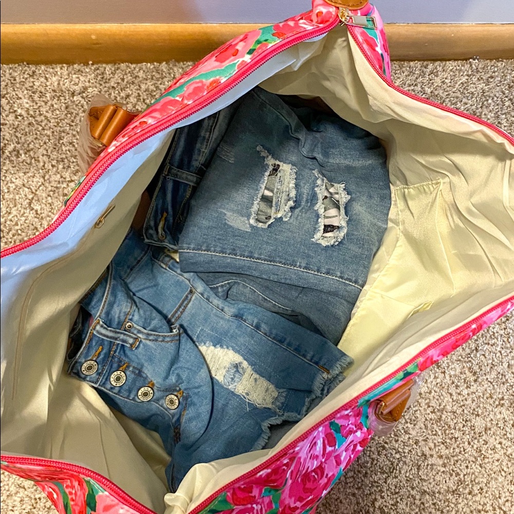 Floral Weekender Bag